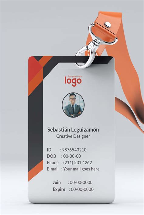 Creative Id Card Template 25 - MAbd86