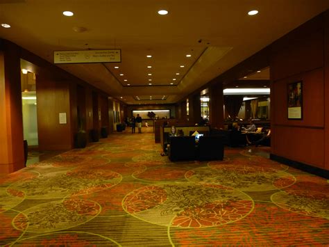 Sheraton Hotel lobby, where the stewardesses lived and studied for 5 ...