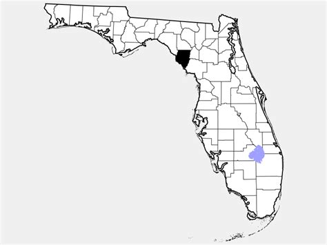 Dixie County, FL - Geographic Facts & Maps - MapSof.net