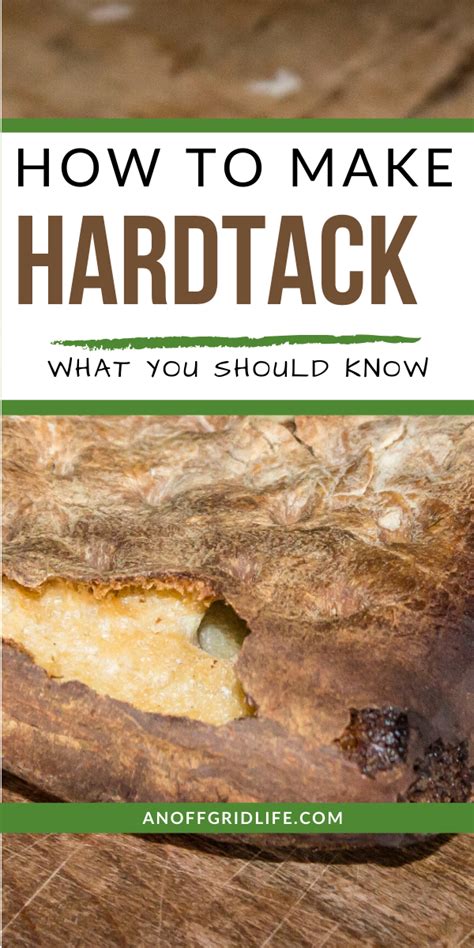 Making Traditional Hardtack: Survival Food Recipe | Recipe | Food ...