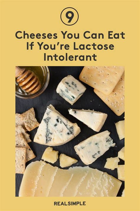 9 Cheeses You Can Eat If You're Lactose-Intolerant | Lactose free ...