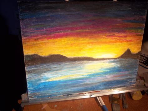 Oil Pastel Sunrise by PrincessConsuela94 on DeviantArt