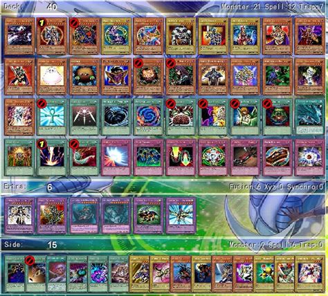 Yami Yugi's Deck Version 2015 by AttySixx on DeviantArt