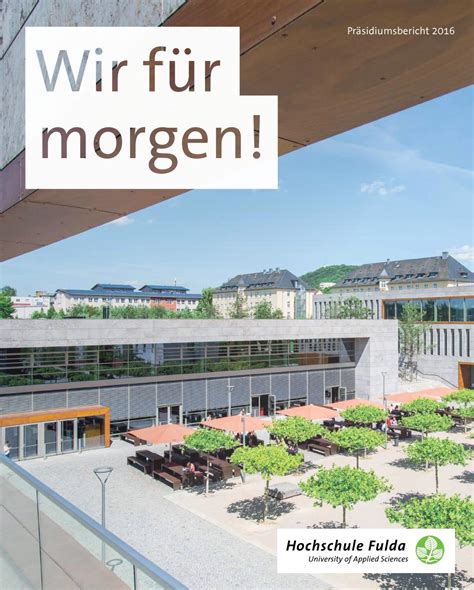 Präsidiumsbericht 2016 by Hochschule Fulda - Issuu