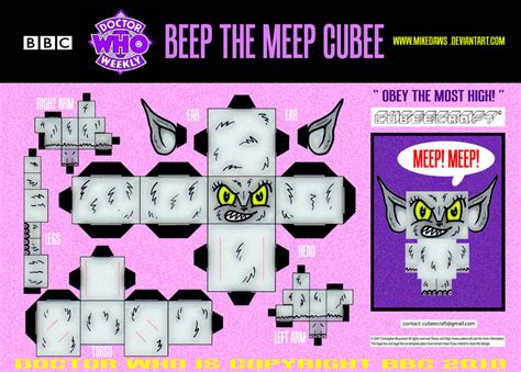 Doctor Who - Beep Cubee by mikedaws on DeviantArt