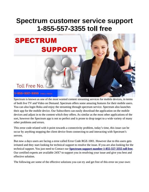 Spectrum customer service support 1-855-557-3355 toll free by fernandosteve03 - Issuu