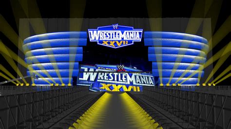 Wwe Wrestlemania 27 Hd Stage 3d Warehouse | Images and Photos finder