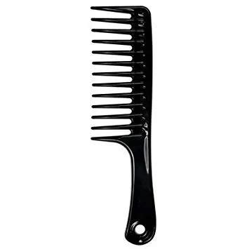 hair comb wide tooth black | Lazada PH