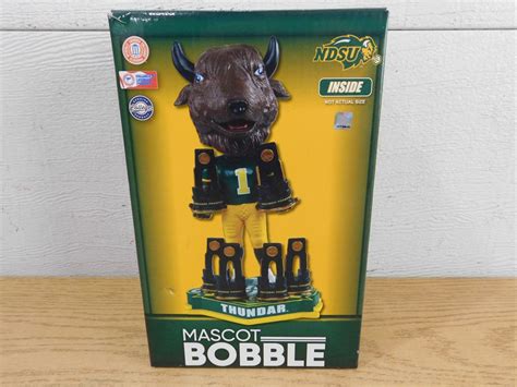 Fargo Liquidators - NDSU Bison Thundar Mascot Bobble