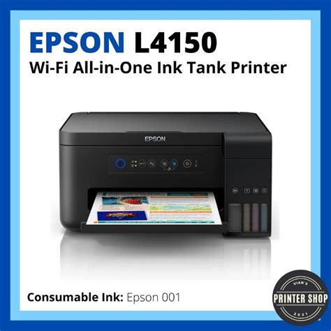 Epson L4150 Wi-Fi All-in-One Ink Tank Printer, Computers & Tech ...