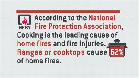 Home Cooking Fire Prevention Tips | Cooking is the leading cause of home fires and fire injuries ...