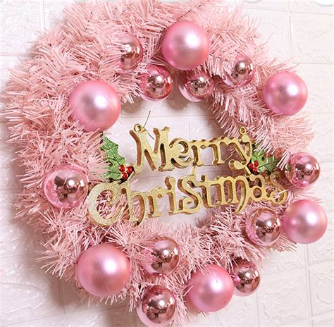 Pink Santa Wreath, Pink Christmas Wreath, Candy Wreath, Christmas Decor ...