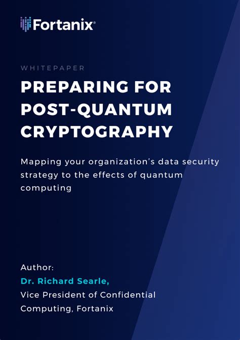 Preparing for Post-Quantum Cryptography | Whitepaper