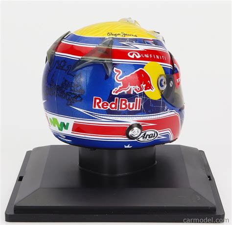 EDICOLA ATF1C026 Scale 1/5 | HELMET F1 CASCO - RED BULL RB8 N 2 SEASON ...