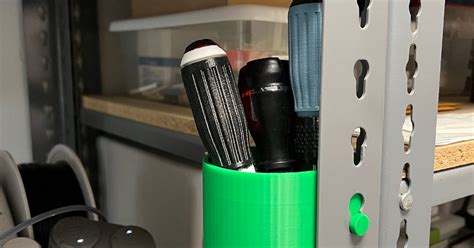 Inside Corner Bolt-less Shelving Tool Holder by timmehds | Download free STL model | Printables.com