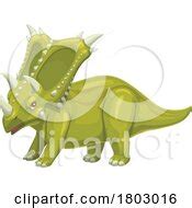 Royalty Free Clip Art of Chasmosaurus by Vector Tradition SM | Page 1