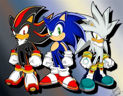 Sonic Rivals by Ferstyle-Fotek.deviantart.com on @DeviantArt Silver The ...