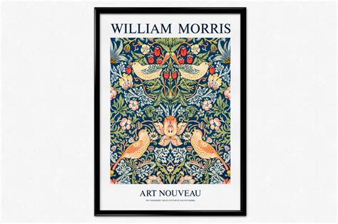 William Morris Exhibition Poster William Morris Print Art - Etsy