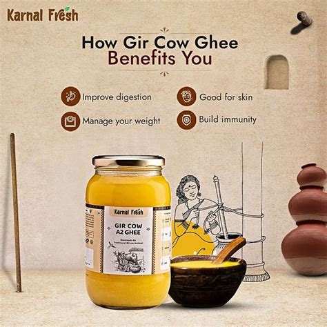 Pin on Food in 2024 | Ghee benefits, Food ads, Cow ghee