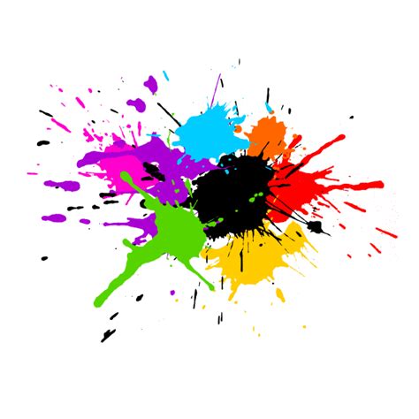 5 Colorful Paint Splash Background Vector (SVG) | OnlyGFX.com