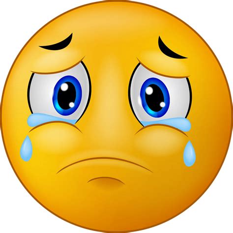 Sad Face Emoji clipart 6 - Clipart World