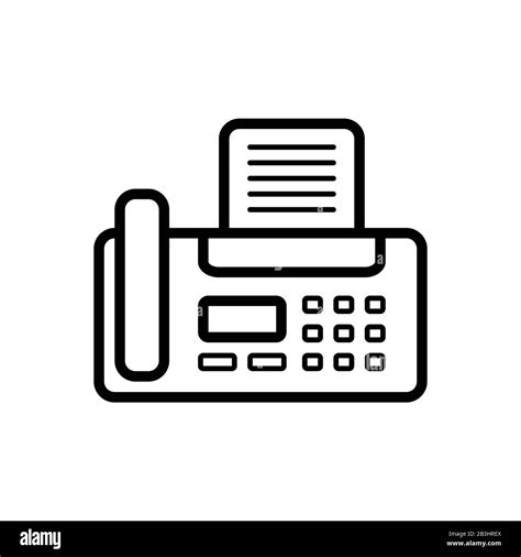 Fax machine icon Stock Vector Image & Art - Alamy