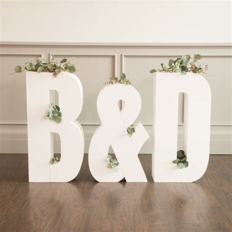 Foam Letters - Big Letters in Any Font | Craftcuts.com | Foam letters, Head table decor, Wedding ...