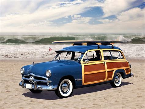 woodie on the beach | Vintage surf, Woody wagon, Woodies