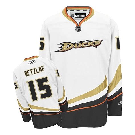 Ryan Getzlaf Anaheim Ducks Youth Authentic Away Reebok Jersey - White