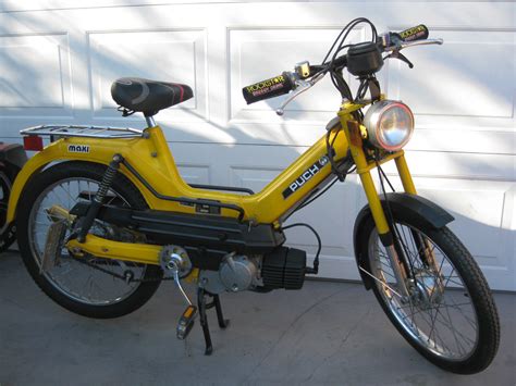 1978 78 PUCH MAXI MOPED WITH BITURBO MUFFLER!!!