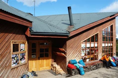 Lovely bar area! - Review of Los Cuernos, Refugio, Cabanas y camping, Torres del Paine National ...