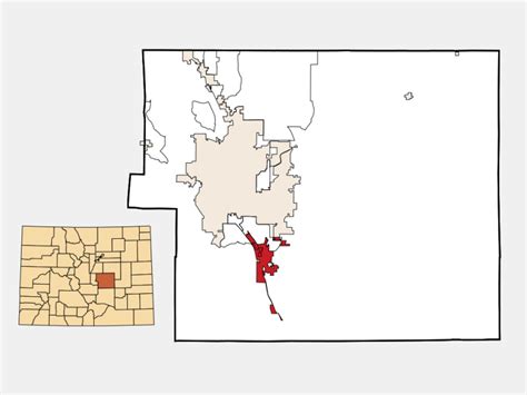 Fountain, CO - Geographic Facts & Maps - MapSof.net