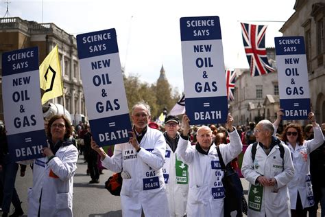 Thousands join Extinction Rebellion protests in London - April 24, 2023 | Reuters