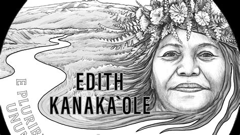 Edith Kanakaʻole Quarter Design Released