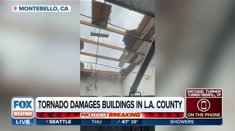 Los Angeles County tornado: ‘It was a little shocking, but we’re doing okay’ | Fox Weather