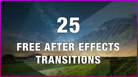 Free Template Transition After Effect - FREE PRINTABLE TEMPLATES