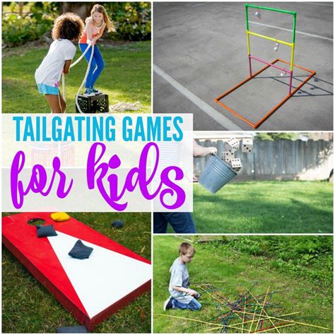 Tailgate Games Square | Tailgate games, Games for kids, Football theme ...