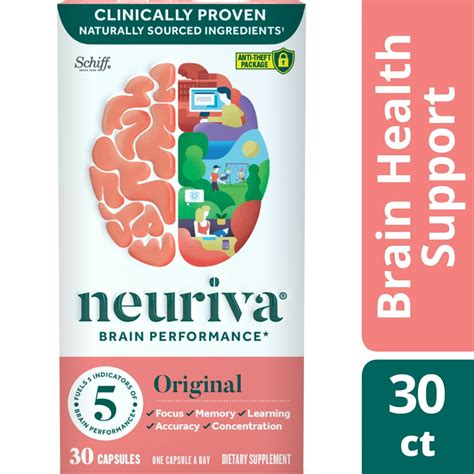 Neuriva Original (30 Count) Brain Support Supplement - Walmart.com - Walmart.com