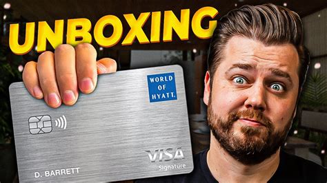 Unboxing the Chase World of Hyatt Credit Card // Worth It? - YouTube