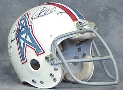 1970's Earl Campbell Houston Oilers Game Used Helmet