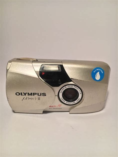 Olympus MJU II 35mm Point & Shoot Film Camera EXCELLENT TESTED** | Olympus camera photography ...