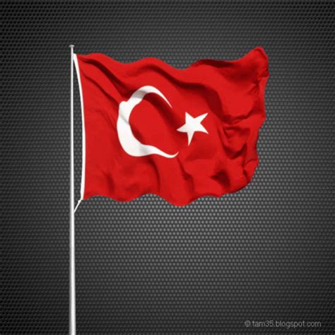 Turkey Flag Turkey Flag Hareketli Bayrak Trk Bayra | GIF | PrimoGIF
