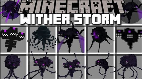 Minecraft WITHER STORM MOD / FIGHT THE BIGGEST WITHER MOB IN MINECRAFT!! Minecraft - YouTube