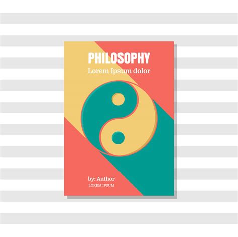 Philosophy Book Cover Vector Illustration 216219 Vector Art at Vecteezy