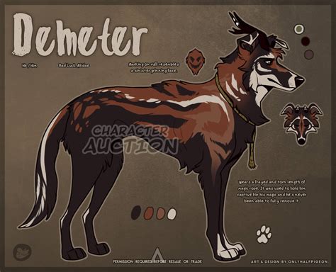 [Auction] Demeter by onlyhalfpigeon on DeviantArt