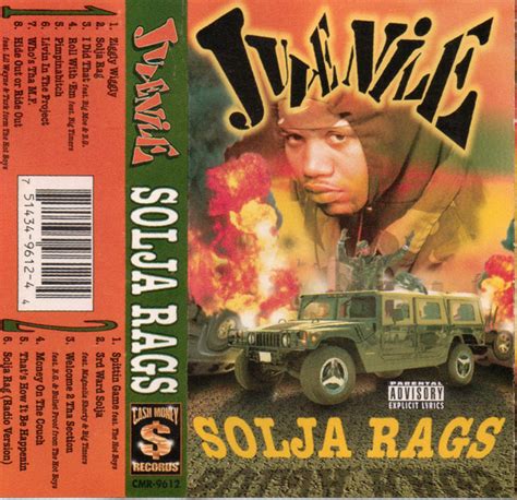 Juvenile - Solja Rags (1997, Cassette) | Discogs