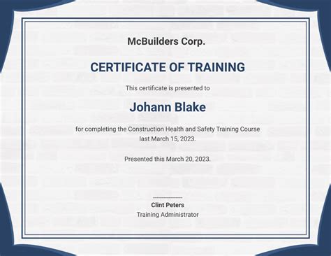 FREE Safety Certificate Templates & Examples - Edit Online & Download ...