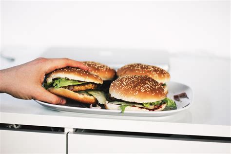 Free Images : dish, meal, fast food, cuisine, hamburger, burger, sandwich, lettuce, bun ...