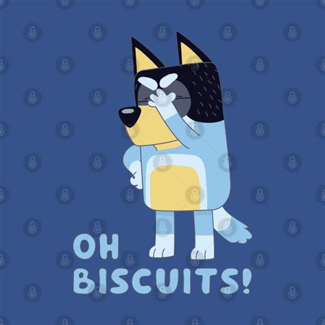 Bluey Bandit Oh Biscuits - Oh Biscuits - Mug | TeePublic