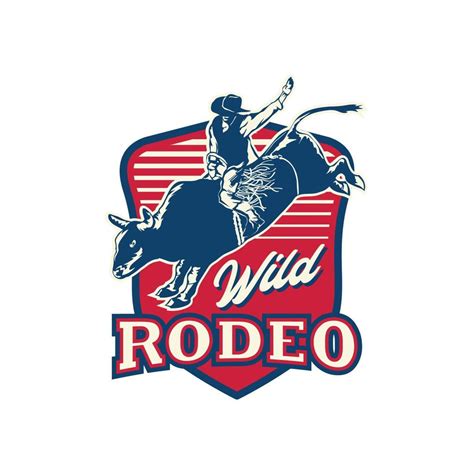 Bull Rodeo vector illustration logo design, perfect for rodeo ...